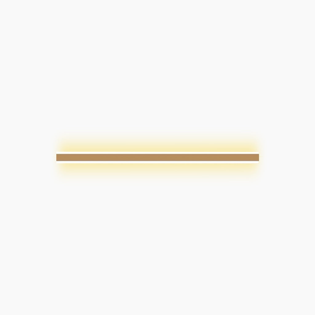 Wall Lamp Linear Indoor LED Light Gold