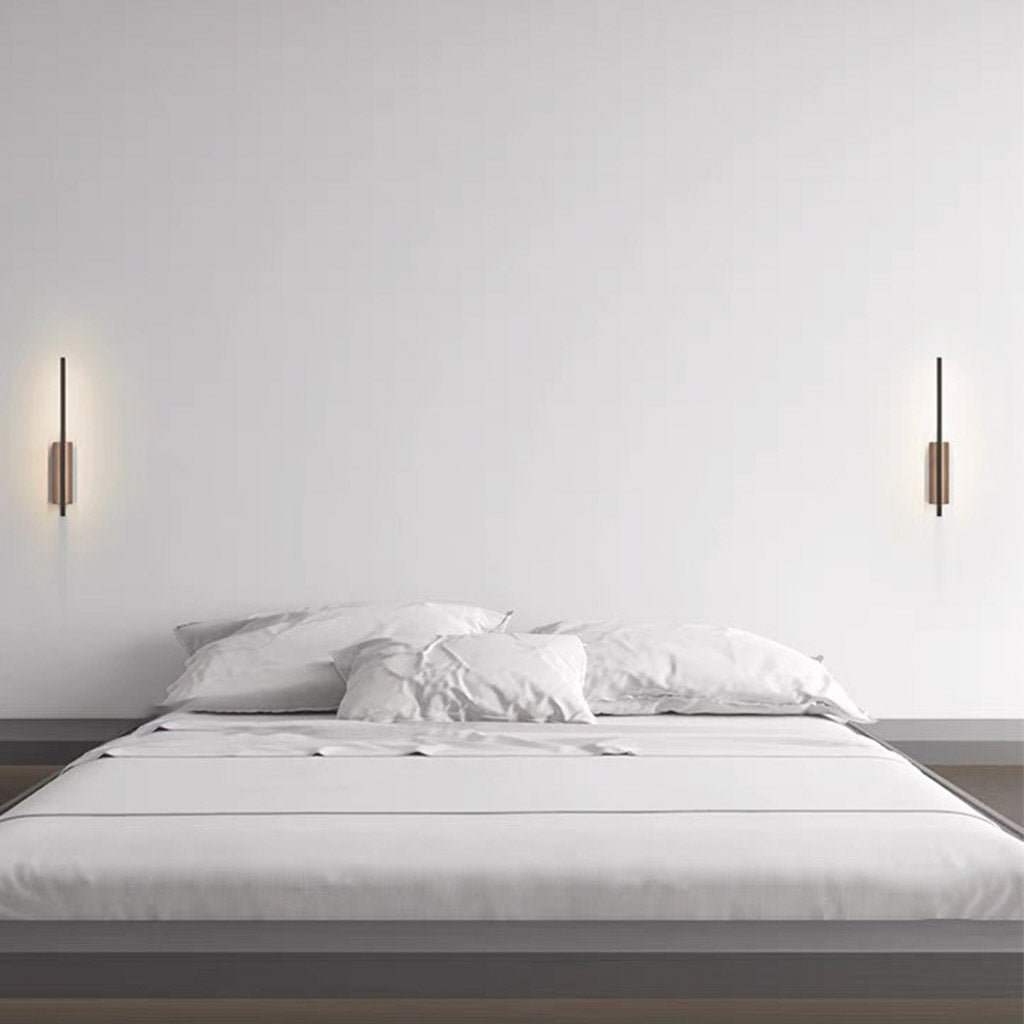 Wall Lamp Minimalist Copper Full Spectrum Bedroom