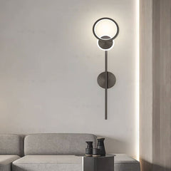 Wall Lamp Minimalist Copper LED Living Room