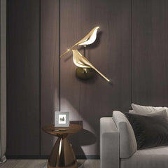 Wall Lamp Modern Magpie Bird LED Double Living Room
