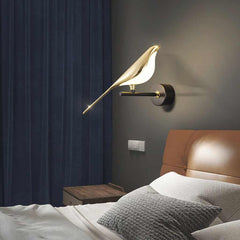 Wall Lamp Modern Magpie Bird LED Single Bedroom