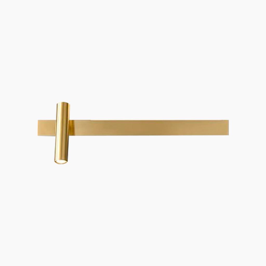 Wall Lamp Spotlight Linear LED Left Gold Long