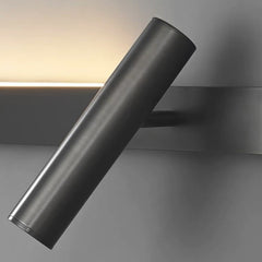 Wall Lamp Spotlight Linear LED Right Black Detail