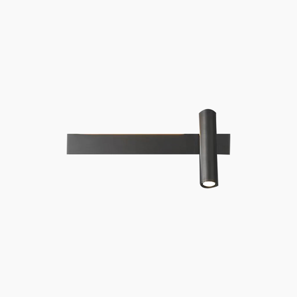 Wall Lamp Spotlight Linear LED Right Black