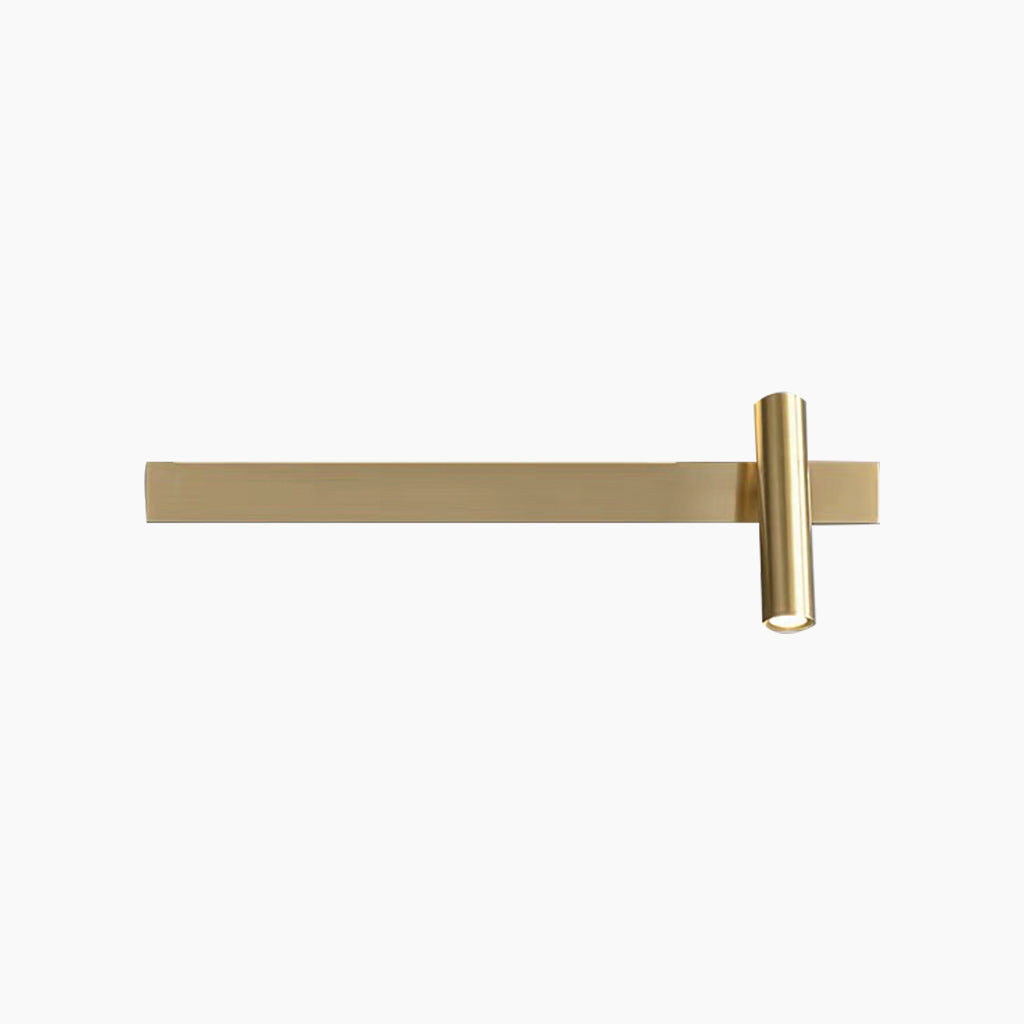 Wall Lamp Spotlight Linear LED Right Gold Long