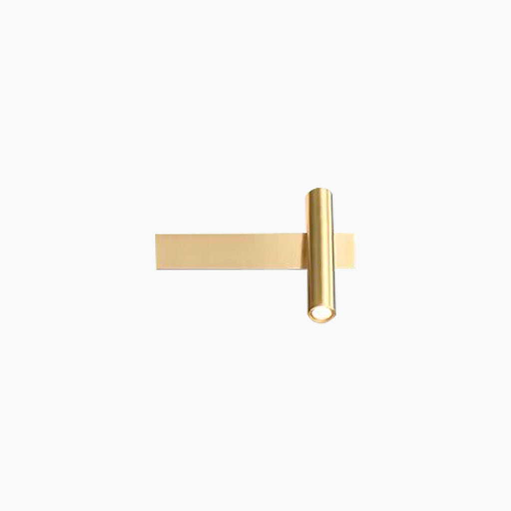 Wall Lamp Spotlight Linear Right Gold