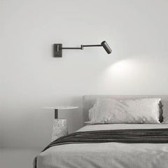 Wall Lamp Spotlight with Swing Arm and Switch Bedroom