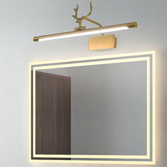 Wall Lamp Vanity Light Modern Antler Rotating LED, Black / Gold