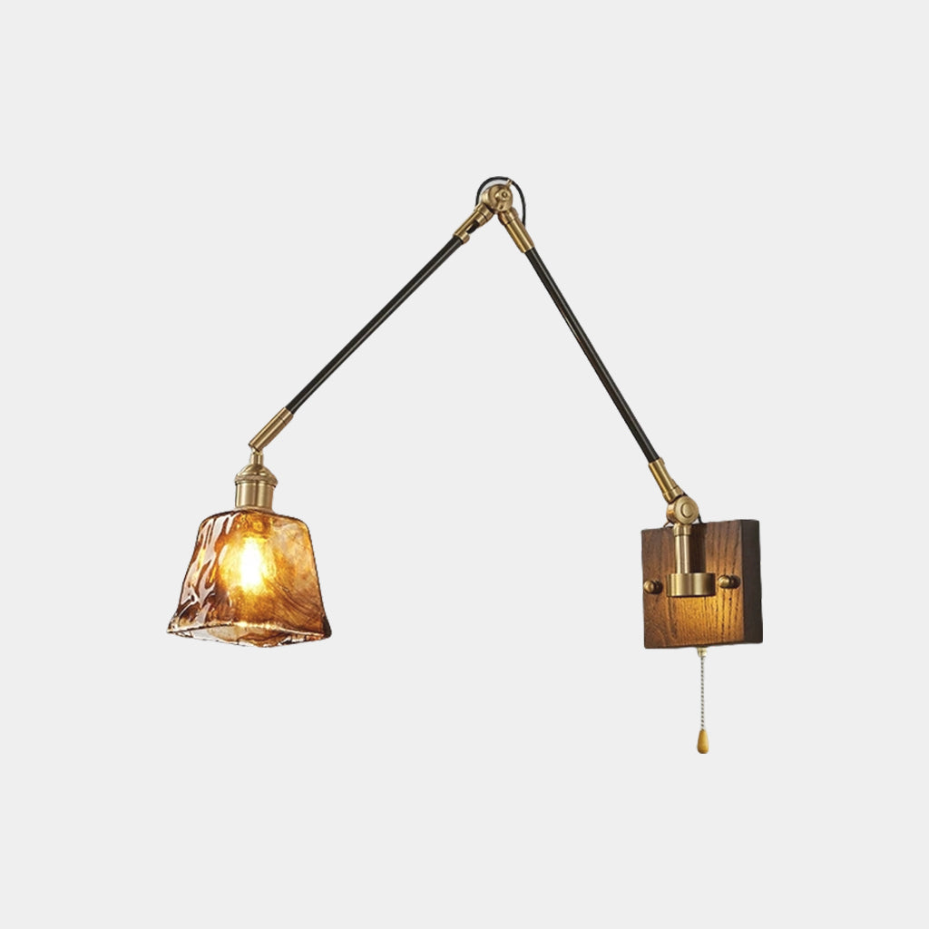 Wall Lamp Vintage Adjustable Swing Arm