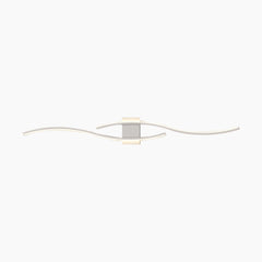 Wall Light Unique Wavy Linear LED White