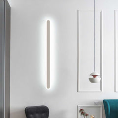 Wandleuchten leichte elegante lineare LED -Eisen und Acryl, 3 Farben