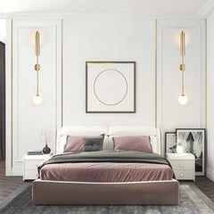 Wall Sconce Light Modern Gold Iron Bedroom