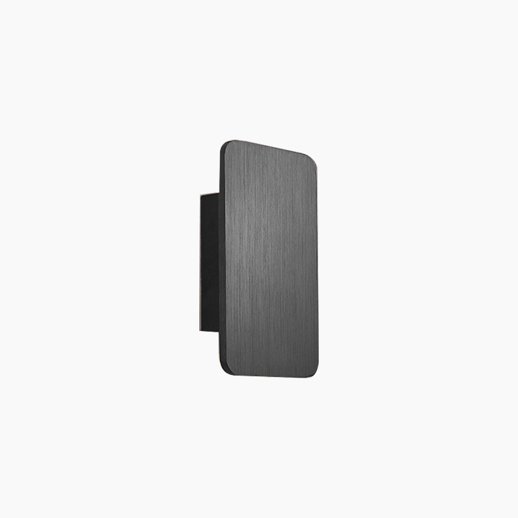 Wall Sconce Rectangle Linear Black
