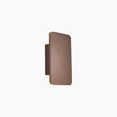 Wall Sconce Rectangle Linear Brown
