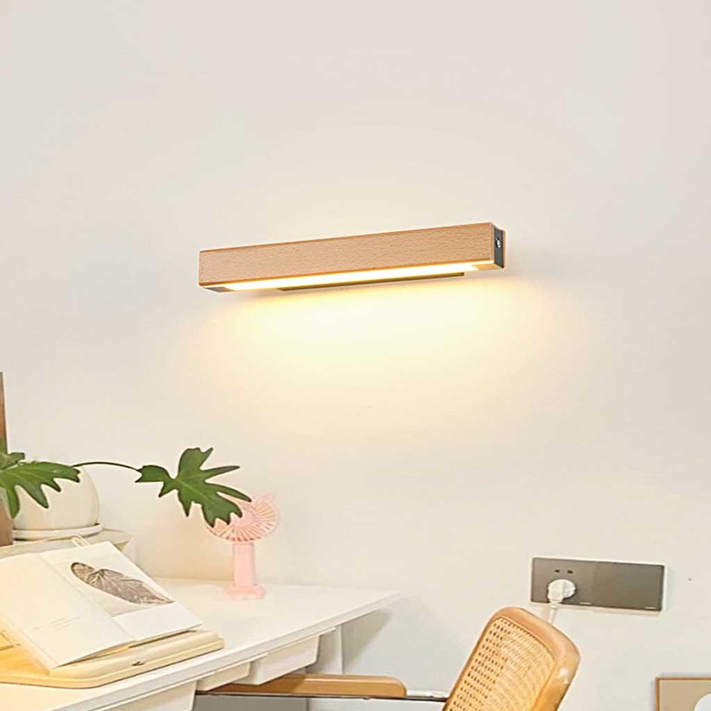 Wall Sconce Rotating Rectangle LED Study Room