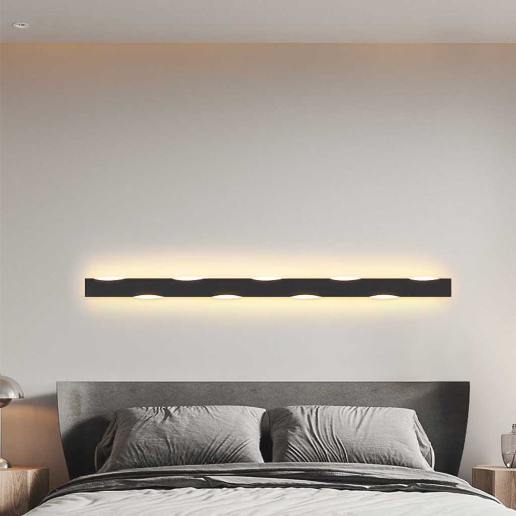 Wall Sconce Wave Linear Bedroom