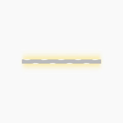 Wall Sconce Wave Linear LED White